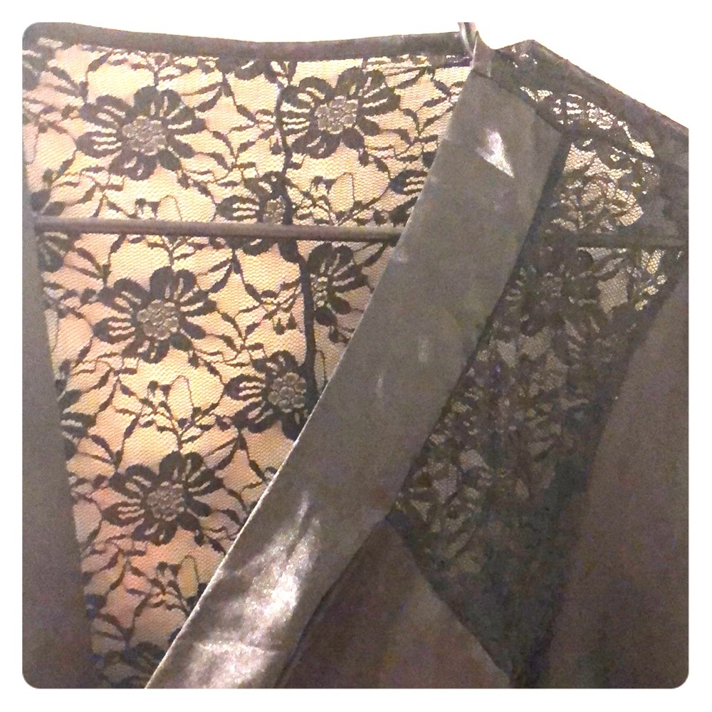 Silk lace sexy coverup